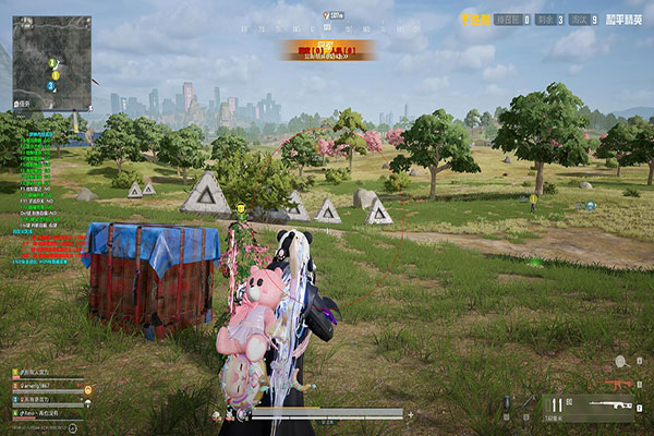 CF70服辅助透视自瞄效果